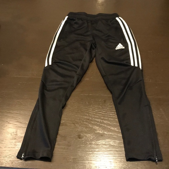 boys adidas skinny tracksuit bottoms